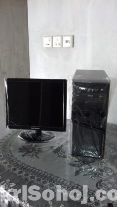 Core 2 duo pc with 500GB, 2GB & 17” LED